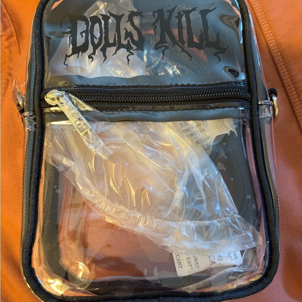 Dolls Kill Transparent bag